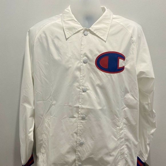 Champion Men Coaches Jacket Big C V5089 549973 / M NEW - Picture 1 of 8